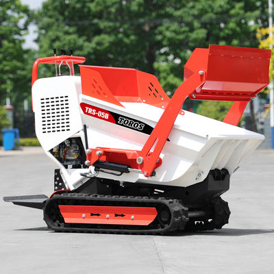 satın al 500-800KG kendi kendine yüklenen benzin mini dumper küçük dönüş yarıçapı online manufacture