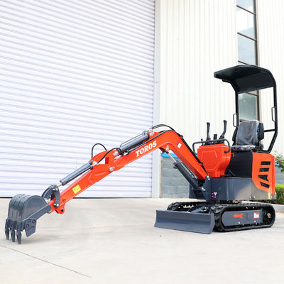 Çok fonksiyonel Toros Mini Ekskavatör 1 Ton Koop Motoru ile Mikro Kazı