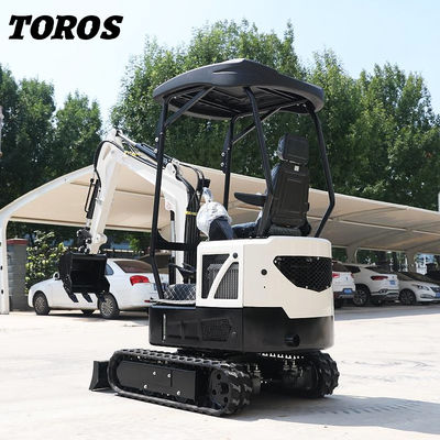19KW Toros Mini Kazıcı Hidrolik 1.5 Ton Mini Kazıcı Ev Kullanımı