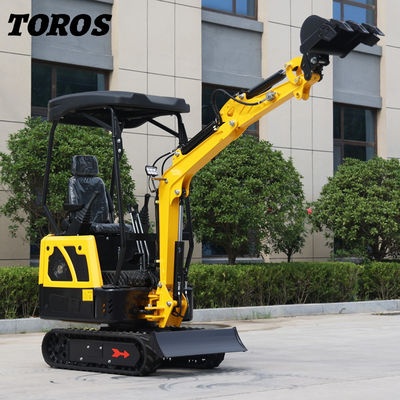 19KW Toros Mini Kazıcı Hidrolik 1.5 Ton Mini Kazıcı Ev Kullanımı