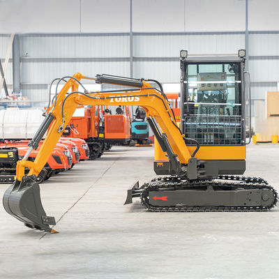İnşaat alanı 3 ton Toros mini kazıcı Küçük toprak taşıma makineleri