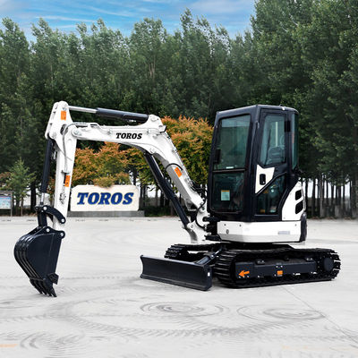 Toros 3,5 Tonluk Mini Ekskavatör Minibagger Kompakt Kazma Ekipmanları