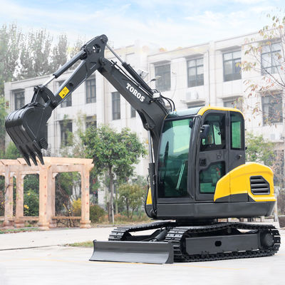 300mm Çizgi Genişi Mini Kazı Makinesi Maksimum Kazı Derinliği 2345mm Tekerlek tabanı 1800mm
