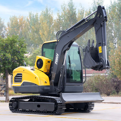 Güçlü 1.2 tonluk Mini Hidrolik Kazı makinesi 1200 mm yol uzunluğu ile