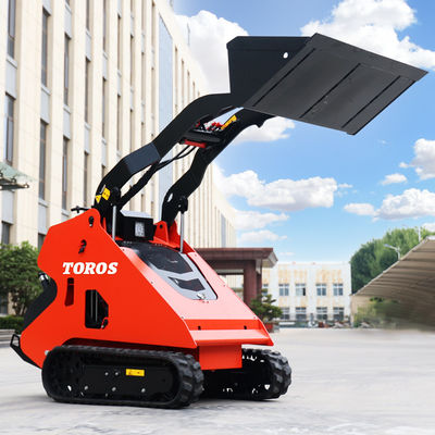 18.2KW Mini Skid Steer Loader Kompakt Front End Loader Çok amaçlı