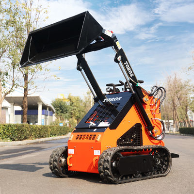 Çalışma Kapasitesi 1000-1500Lbs Mini Skid Steer Loader Kontrolü Kolay