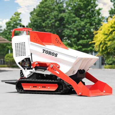 Dizel motorlu küçük raylı dumper