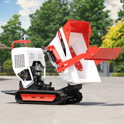 Lastik Parça Benzinli Mini Damper 500kg Güçlü Tırmanma Yeteneği