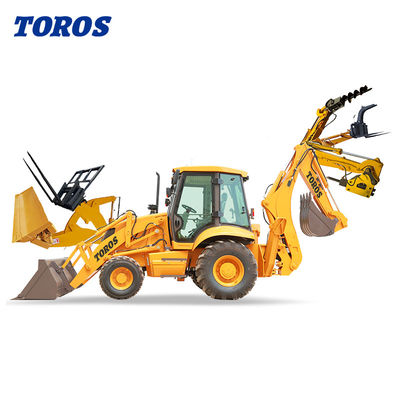 TOROS Çeşitli Mini Backhoe Yükleyici 1 Ton 2 Ton 3 Ton