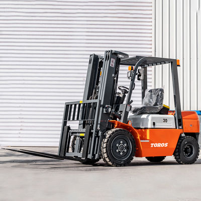 Katı lastik 2.5-3.5 Ton Dizel Forklift Depo için Ağır Görevli Forklift Kamyonu