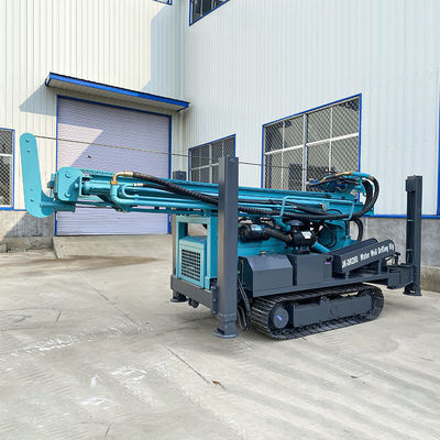 300mm sürünen monte matkabı su kuyusu sondaj makinesi kolay çalıştırma
