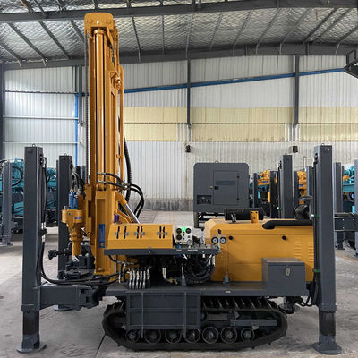 300mm sürünen monte matkabı su kuyusu sondaj makinesi kolay çalıştırma