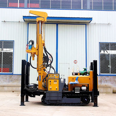 300mm sürünen monte matkabı su kuyusu sondaj makinesi kolay çalıştırma