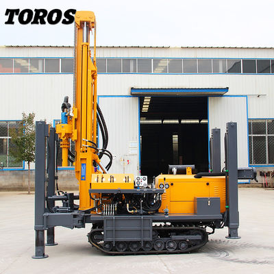 300mm sürünen monte matkabı su kuyusu sondaj makinesi kolay çalıştırma