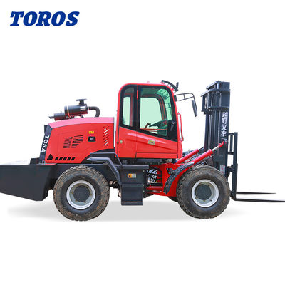 Teleskopik 3t'lik zorlu arazi forklift
