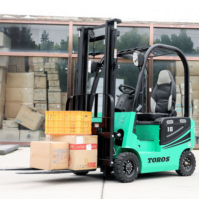 3 tonluk pil ile çalışan elektrikli çatal kamyon bilgisayarlı