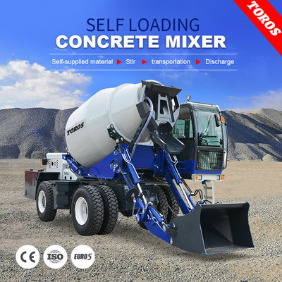 4x2 Beton Karıştırma Makinesi Kamyon Hazır Karıştırma Beton Kamyonu İnşaat Alanları İçin