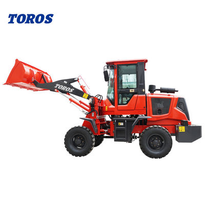 Yüksek Çalışma Verimliliği 3000Kg Tekerlekli Yükleyici Makine 1 Yıllık Garanti