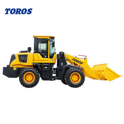 Yüksek Çalışma Verimliliği 3000Kg Tekerlekli Yükleyici Makine 1 Yıllık Garanti