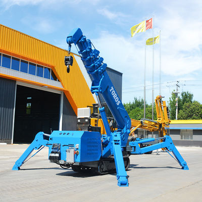 EPA onayı Küçük 3 tonluk Örümcek vinci 5 tonluk sürünen vinci Boom Lift