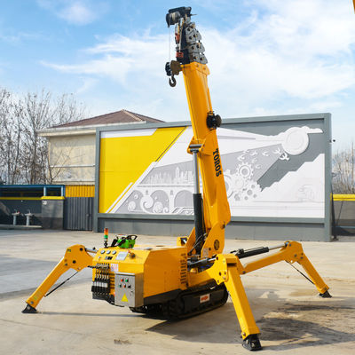 EPA onayı Küçük 3 tonluk Örümcek vinci 5 tonluk sürünen vinci Boom Lift
