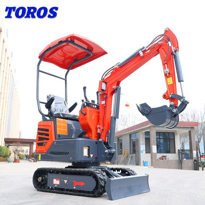 Ce Epa 1 Ton Digger Tarımsal İnşaat için Taşınabilir Mini Ekskavatör