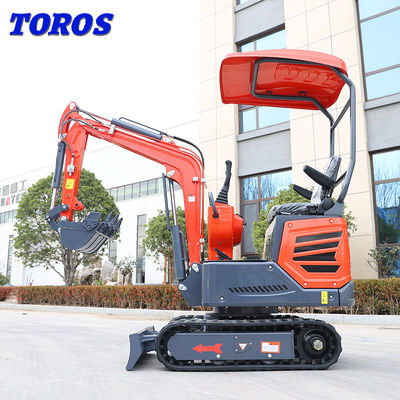 Ce Epa 1 Ton Digger Tarımsal İnşaat için Taşınabilir Mini Ekskavatör