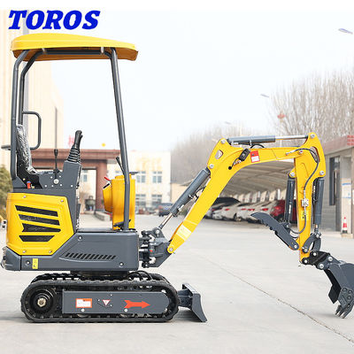 1 ton 1.2 ton 20hp Mini kazık makinesi Küçük toprak taşıma makineleri