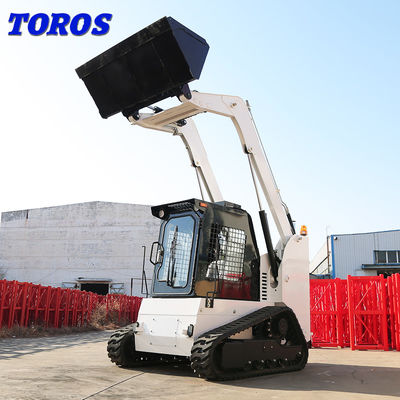 Ce Onaylı Küçük Kaydırma Yönlendirme Track Loader Kişiselleştirilmiş Yol Çalışmaları için Mümkün