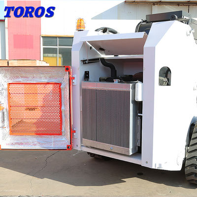 Yol çalışması 18.2KW Hidrolik kaydırma direksiyonu Beton kırıcı takımı