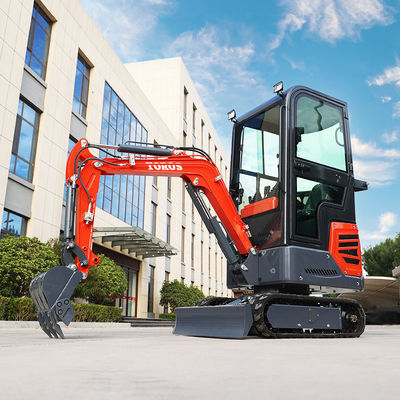 Yüksek Manevrabilite Küçük Mini Ekskavatör 1.2 Ton 2870mm Taşıma Uzunluğu