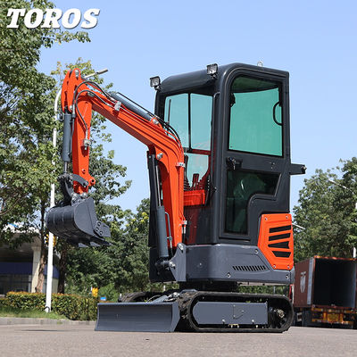 405 mm ara boşluklu özelleştirilebilir 1 tonluk mini sürünen kazıcı