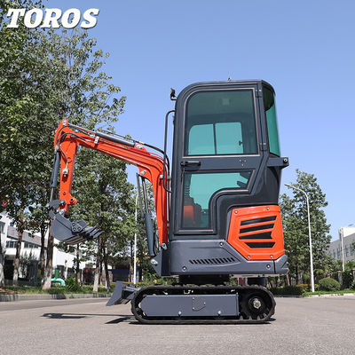 405 mm ara boşluklu özelleştirilebilir 1 tonluk mini sürünen kazıcı