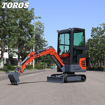 Yüksek Performanslı Mini Dizel Kazıcı Yüksekliği 2285mm Belediye Çalışmaları İçin