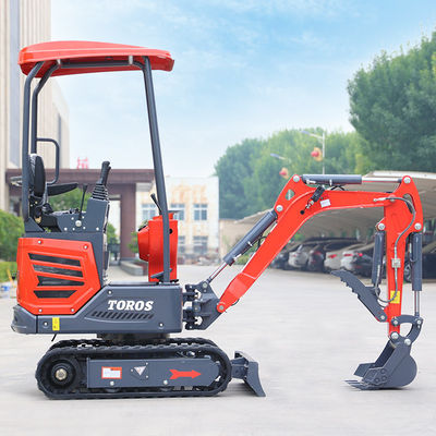 930mm Şasi Genişliği 1200kg Hafif İnşaat için Mini Crawler Excavator