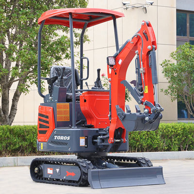 Mini sürünen kazıcı 1200kg çalışma ağırlığı