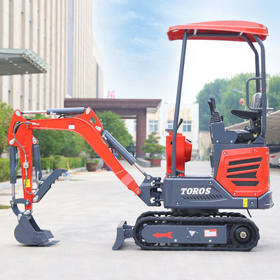 Enerji tasarruflu 930 mm şasi genişliğinde minik hidrolik kazıcı