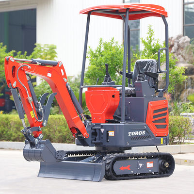 Ticari 1.2 tonluk kazıcı hidrolik küçük sürünen kazıcı 20hp