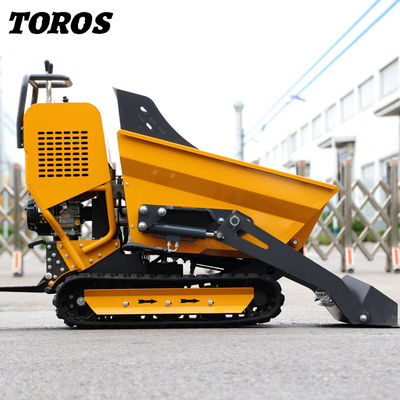Ön yükleme basamağı Dizel Mini Crawler Dumper 200HP-400HP Güç