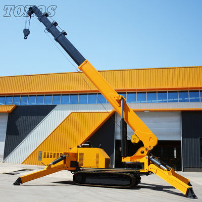 Özelleştirilebilir küçük örümcek vinci 3t Mini sürünen vinci 16.8m Span