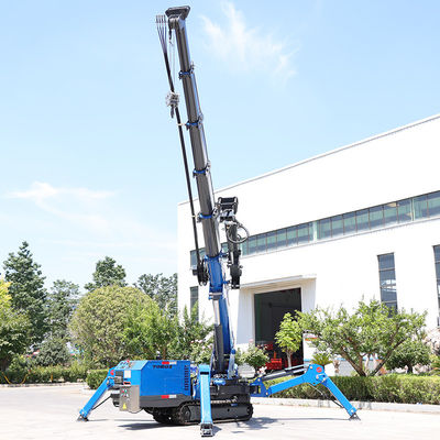Özelleştirilebilir küçük örümcek vinci 3t Mini sürünen vinci 16.8m Span