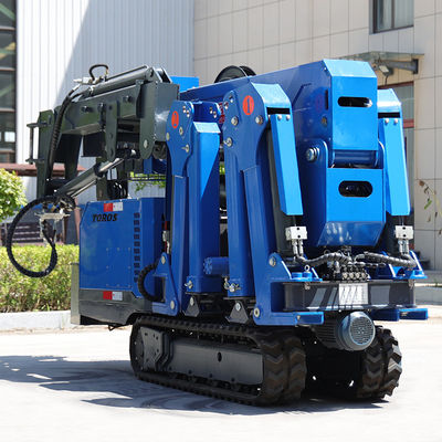 Commercial Blue Small Crawler Spider Crane 8000KG Kolay Çalışma