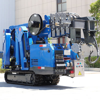Commercial Blue Small Crawler Spider Crane 8000KG Kolay Çalışma