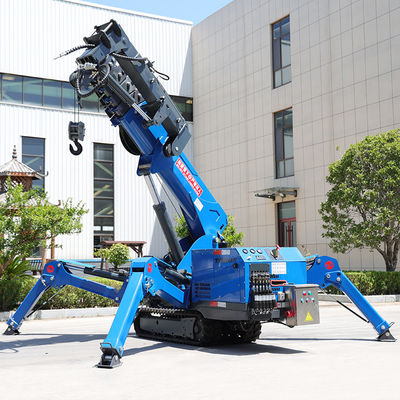 Özelleştirilebilir küçük örümcek vinci 3t Mini sürünen vinci 16.8m Span