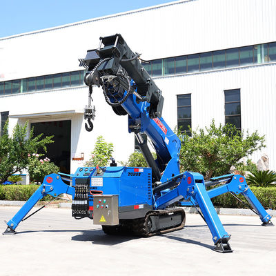 Özelleştirilebilir küçük örümcek vinci 3t Mini sürünen vinci 16.8m Span