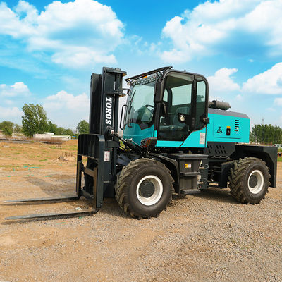 TOROS Güçlü Kompakt Sert Arazi Forklift Heavy Duty Malzeme Taşıma