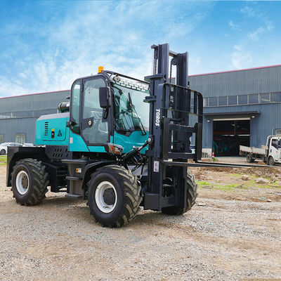 TOROS Güçlü Kompakt Sert Arazi Forklift Heavy Duty Malzeme Taşıma
