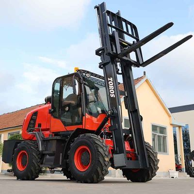 3,5T - 5T Engebeli Arazi Dengeleme Forklifti Çok Fonksiyonlu