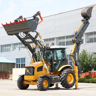 2500 kg Tekerlekli Backhoe Yükleyici Ekipmanı