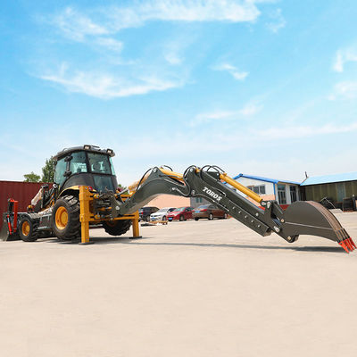 Özelleştirilebilir En Güçlü Backhoe Yükleyici 2400r/Min Hızlı Hız